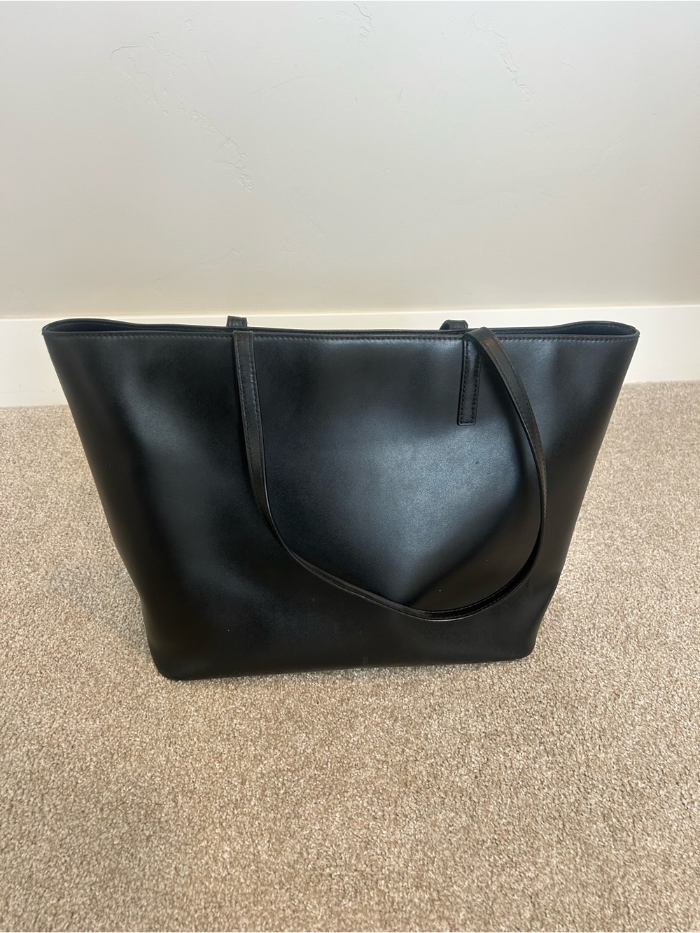 kate spade Black Leather Purse with Gold Logo - Picture 2 of 5